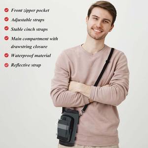 Échantillon gratuit Accessoires durables pour béquilles Poignée rembourrée en mousse Léger Sac de rangement pour béquilles souple avec fermeture éclair Pochette universelle pour béquilles - Product Image 6