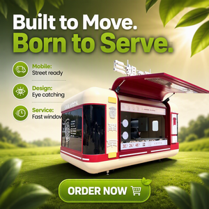 Camion de restauration <span class=keywords><strong>mobile</strong></span> en acier inoxydable pour la vente de nourriture de rue, bière, hamburgers, bar <span class=keywords><strong>mobile</strong></span>, cuisine, chariot à café, remorque de traiteur - Product Image 1