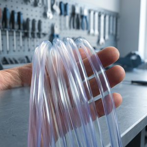Clear Flexible <b>Plastic</b> <b>Tubing</b> Round Transparent Hose for Water Conveying 3/4 Inch ID 50m Length ISO Standard - Product Image 4
