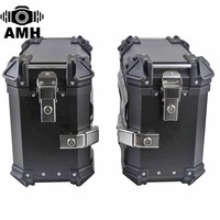 30L 38L Boîtes latérales et top-cases en aluminium pour moto