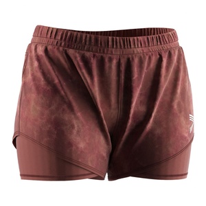 Vêtements de sport de luxe, Dry-Fit, fitness, OEM, neufs, avec doublure, shorts de sport pour femmes, 2 en 1 - Product Image 3