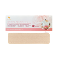 Patchs Herbacés Écologiques Jetables pour la Santé Féminine, Couleur Blé, pour les Crampes Menstruelles - Pour Femmes
