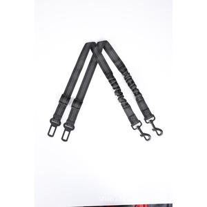 Sabuk pengaman mobil anjing, hitam, nilon, dapat diatur, Multifungsi, klip perjalanan keselamatan reflektif dengan pita pola Solid, <span class=keywords><strong>Harness</strong></span> mobil hewan peliharaan - Product Image 3