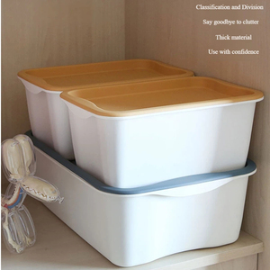 Hộp đựng đồ gia dụng nhiều kích cỡ hộp đựng đồ bằng nhựa đa chức năng hộp xếp đồ lót quần áo phòng ngủ có thể xếp chồng lên nhau - Product Image 3