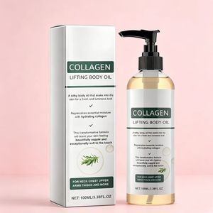 Aceite de Masaje Corporal Más Vendido: Mejora la Sequedad, Hidratación Profunda, Mejora la Elasticidad, Quema Grasa, Moldea el Cuerpo, Reafirma con Colágeno - Product Image 3