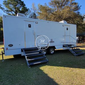 Toilettes mobiles de luxe VIP personnalisées pour l'extérieur, portables, avec douche, pour le camping - Product Image 2