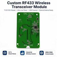 Module émetteur-récepteur USB RF433MHz personnalisé, carte récepteur sans fil 433MHz, système de commutation intelligent PCBA à commande à distance