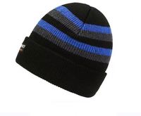 Bonnet tricoté en laine chaude et douce, style coréen, jacquard uni à motif lettre, bonnet d'hiver pas cher, vente en gros