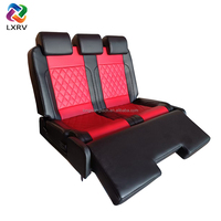 Canapé-lit de luxe LXRV pour siège arrière de voiture, multifonction, en cuir Napa, lit convertible pliable pour siège de voiture, 4 portes BJ40 JEEP Wrangler