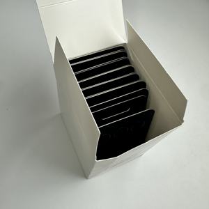 Grosir kosong 7oh 3ct 5ct Sliver cetak kartu kertas Tab dengan lecet kustom pil Premium <span class=keywords><strong>5</strong></span> pak 10 pak kotak kertas ritel - Product Image 5