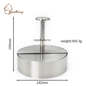 Tùy chỉnh <span class=keywords><strong>Burger</strong></span> Báo Chí <span class=keywords><strong>Hamburger</strong></span> kim loại thép không gỉ nồi <span class=keywords><strong>Burger</strong></span> thịt Báo Chí <span class=keywords><strong>Hamburger</strong></span> nhấn Smash <span class=keywords><strong>Burger</strong></span> Báo Chí - Product Image 6