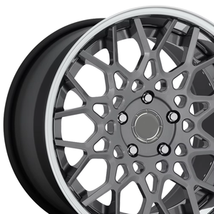 Fashion Spider Mesh Three Piece Forged Aluminium Alloy Rim With Wheel Center Cap Universal Fit Passenger <b>Car</b> Wheel Custom - Product Image 5