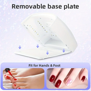 Lámpara de Uñas LED UV Inalámbrica Recargable, Secador de Uñas para Esmalte de Gel, Equipo de Manicura para Salón - Product Image 6