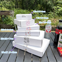 Boîtes rigides en carton ondulé pliables, matériaux recyclés, laminage mat, impression personnalisée de logo fantaisie, emballage pour chaussettes