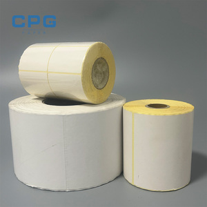 Servicio OEM Disponible, Rollo de Etiquetas Térmicas Directas Brillantes de Alta Calidad, 50x30mm, 2x1.2 pulgadas, Etiqueta Adhesiva para Direcciones de Distribución Minorista - Product Image 1