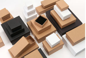 Cajas Rectangulares Ranuradas de Papel Recubierto con Logotipo Personalizado, Estampado con Cinta, para Empaque de Regalos Corporativos, Joyería y Gourmet - Product Image 3