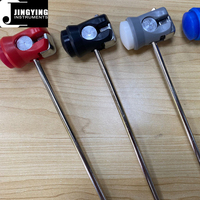 2023 Jingying musique tambour pédale tête pièces accessoires, caoutchouc tambour batteur basse tambour pédale caoutchouc marteau tête