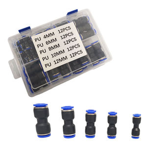 Acoplador Neumático Rápido para Tubo de PU, Conector Rápido para Manguera de Aire, Pieza de Repuesto OEM para Compresor de Aire - Product Image 3