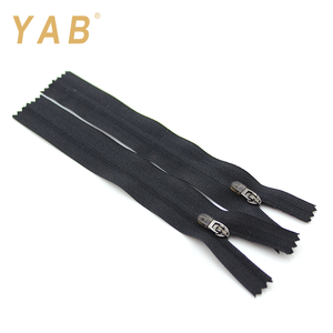YAB Haute Qualité <span class=keywords><strong>3</strong></span> # Fin Écologique À La Mode Curseur Invisible En Nylon Fermeture À Glissière Pour <span class=keywords><strong>Les</strong></span> Vêtements - Product Image 4