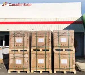 캐나다 재고 공장 가격 태양 전지 패널 제품 안정적인 품질의 산업용 태양열 패널