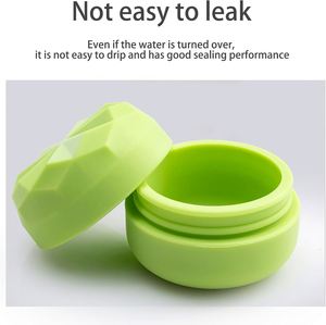 Modern Silicone Travel Organizer Leakproof Storage <b>Container</b> UV for Creams Jewelry <b>Pills</b>-Portable Multi-Use Jar Toiletries - Product Image 5
