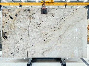 Dalle de Quartzite Naturel Patagonia Luxe Brésilien Translucide Pandora Poli et Émaillé Semi-Précieux pour Cuisine et Salle à Manger Moderne - Product Image 4