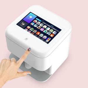 Impresora de uñas 3D automática <span class=keywords><strong>ANJOU</strong></span>, uso doméstico y de salón, máquina de pintura de uñas DIY, fuente de alimentación eléctrica para impresión de Arte de uñas - Product Image 3