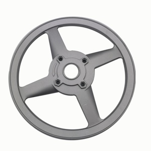 Polea de Acero y Zinc de Alta Calidad para Fundición por Gravedad Industrial, Producto OEM/ODM, Material de Aluminio - Product Image 2