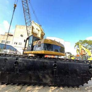 Excavadora anfibia usada para gatos 320CL excavadora anfibia para orugas 320 para uso en pantanos, humedales, ríos a la venta - Product Image 5