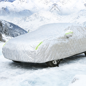 Housses de voiture anti-grêle épaisses de haute qualité en argent pour voitures universelles, protection de carrosserie, housse extérieure - Product Image 3