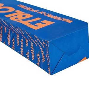 Champagne Wine Gift Paper <b>Bag</b> with Recycled Kraft Paper Custom Logo Offset Printing Food Packaging - Product Image 2