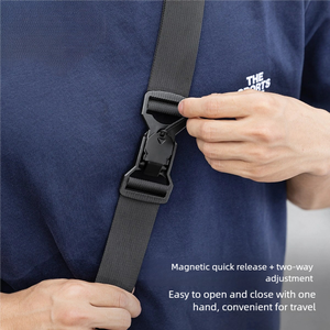 Nueva Bolsa de Hombro Multifuncional para <span class=keywords><strong>Hombre</strong></span>, Expandible, con Cierre Magnético Rápido, Elegante y Ligera - Product Image 3