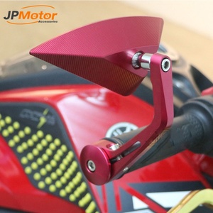 Accessoires <span class=keywords><strong>de</strong></span> moto universels en aluminium CNC, miroirs rétroviseurs latéraux pour <span class=keywords><strong>guidon</strong></span> <span class=keywords><strong>Cafe</strong></span> <span class=keywords><strong>Racer</strong></span> 22 mm - Product Image 3