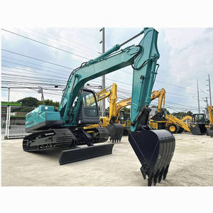 Excavatrice hydraulique sur chenilles d'occasion 13ton Kobelco 130 Excavatrice de pelleteuse Sk130 de seconde main à vendre - Product Image 3