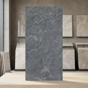 Royal Nero Luxury High Gloss Polished Glazed Porcelain Tiles 600x1200mm Premium Marble Look Floor <b>Wall</b> - Product Image 2