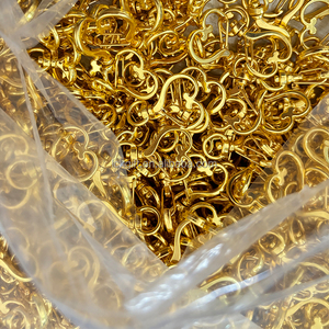 Moda Fancy Cheap Bag Charms Accesorios Metal Star Shape Heart Broche Llaveros - Product Image 5