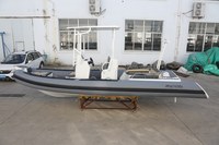 Bateau pneumatique PRO680 680 cm avec coque en aluminium Hypalon et console