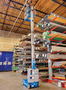 איכות גבוהה GR-20 סוג התורן פלטפורמת עבודה אווירית 8.02 מ 'משטח עבודה אוויר למכירה - Product Image 6