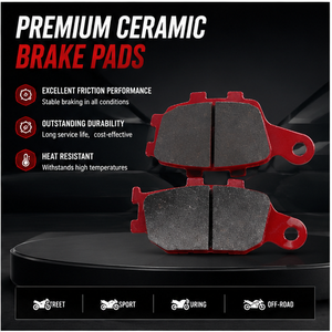 Pastillas de Freno de Disco de Cerámica para Motocicleta <span class=keywords><strong>Honda</strong></span> VT 1100 CBF 600 <span class=keywords><strong>CBR</strong></span> 600 Suzuki DL <span class=keywords><strong>650</strong></span> Yamaha FZ1 Kawasaki Z 900 - Product Image 6