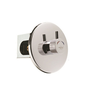 Mezclador de ducha empotrado con temporizador Plus 2 1/2, acabado cromado, montaje en pared - Product Image 1