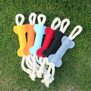 Juguete masticable de fieltro para mascotas, suministros para mascotas, accesorios creativos para perros, juguete de fieltro para moler los dientes, palo de hueso de entrenamiento, juguete para roer perros - Product Image 6