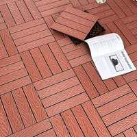 Revêtement de terrasse en bois composite WPC à faire soi-même, antidérapant, moderne, ignifuge, imperméable, écologique, pour extérieur, jardin, hôpital, hôtel, hall
