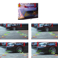 Kit de capteurs de stationnement vidéo pour voiture, radar d'aide au recul avec écran numérique pour système de caméra de surveillance