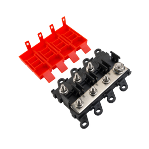 Terminales de Audio para Auto DIY 400A 70V M5 M8 ANM Midi <span class=keywords><strong>Mega</strong></span> PPS, Terminales de Perno con Cubierta de Goma de Silicona y Portafusibles Afs - Product Image 3