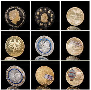 Moneda Conmemorativa 3D Fundida a Presión, Moneda Conmemorativa de Estilo Tradicional con Logotipo Personalizado por Fábrica Profesional - Product Image 2