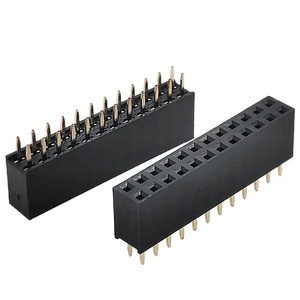 2.54mm Pitch đôi hàng nữ Plug-in ổ cắm h8.5 2*2P/3/4/5/6/7/8/10P/2*40P kết nối tiêu đề cho Hội Đồng Quản trị để bảng - Product Image 5