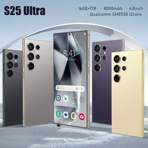 Smartphone Android 4G LTE débloqué, grand écran HD, 8 Go + 256 Go, modèle S25, prêt à être expédié - Product Image 3