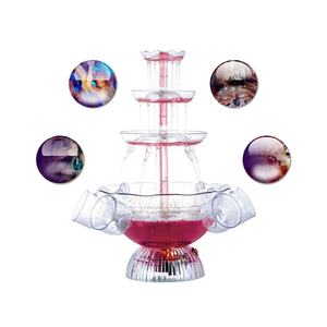 Décanteur à vin en cascade à usage domestique <span class=keywords><strong>fontaine</strong></span> à jus de fruits 4 niveaux machine électrique à petite cascade à <span class=keywords><strong>cocktail</strong></span> - Product Image 5