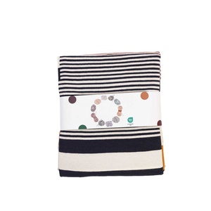 ผ้าห่มผ้าไมโครไฟเบอร์ถักสำหรับเดินทางสุดหรูแถบสี<span class=keywords><strong>สด</strong></span>ผ้าไมโครไฟเบอร์2024 OEKO-TEX - Product Image 6