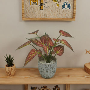 Haute qualité <span class=keywords><strong>en</strong></span> direct artificielle verdure eau <span class=keywords><strong>Arum</strong></span> feuille résistant aux UV herbe pour la maison bureau décor fleurs Branches ornement extérieur - Product Image 4